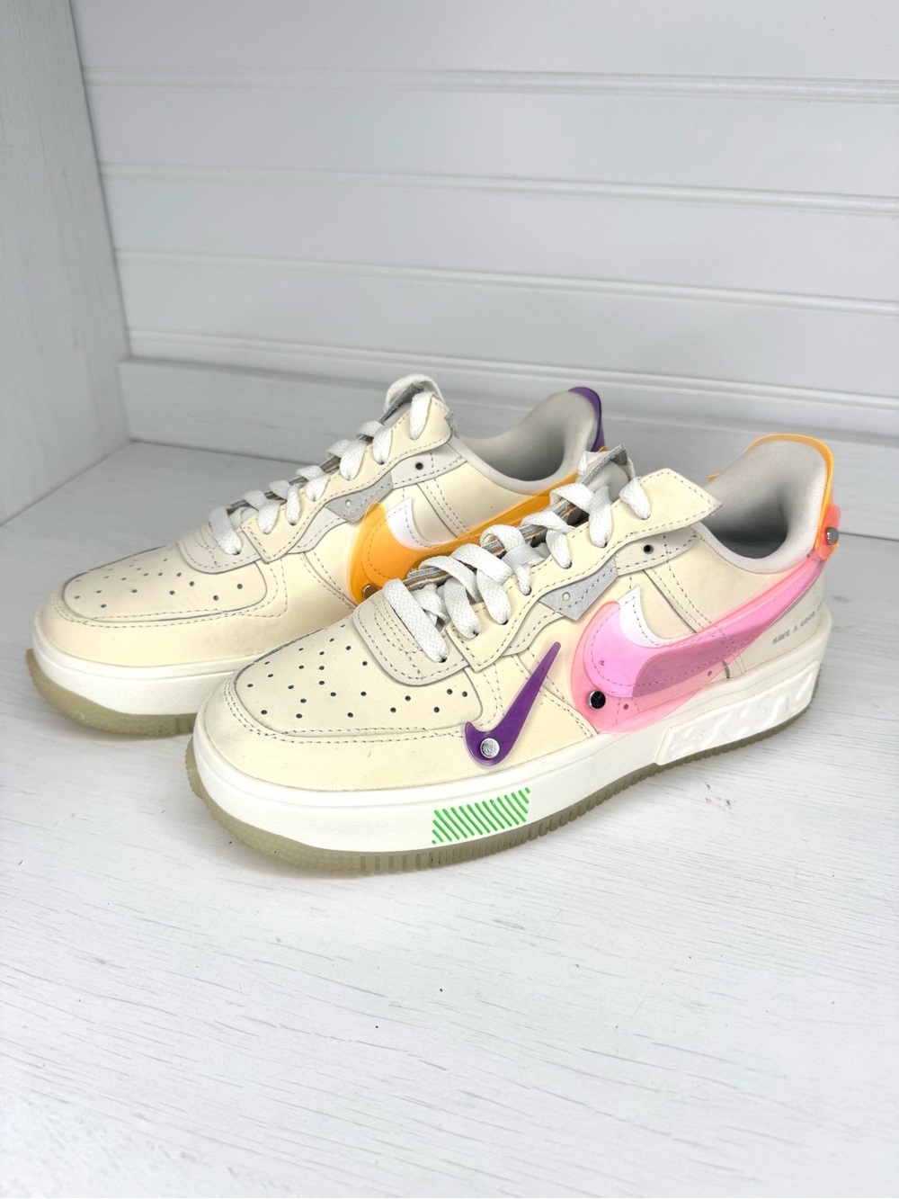 Nike Air Force 1 Fontanka Have A Good Game DO2332-111 Women's Size 7 VGUC